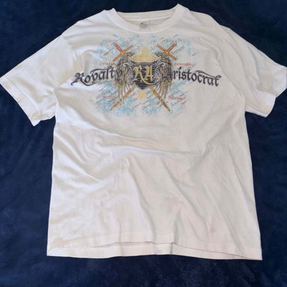 CH Gold Series Royal Aristocrat Graphic T-Shirt Y2K